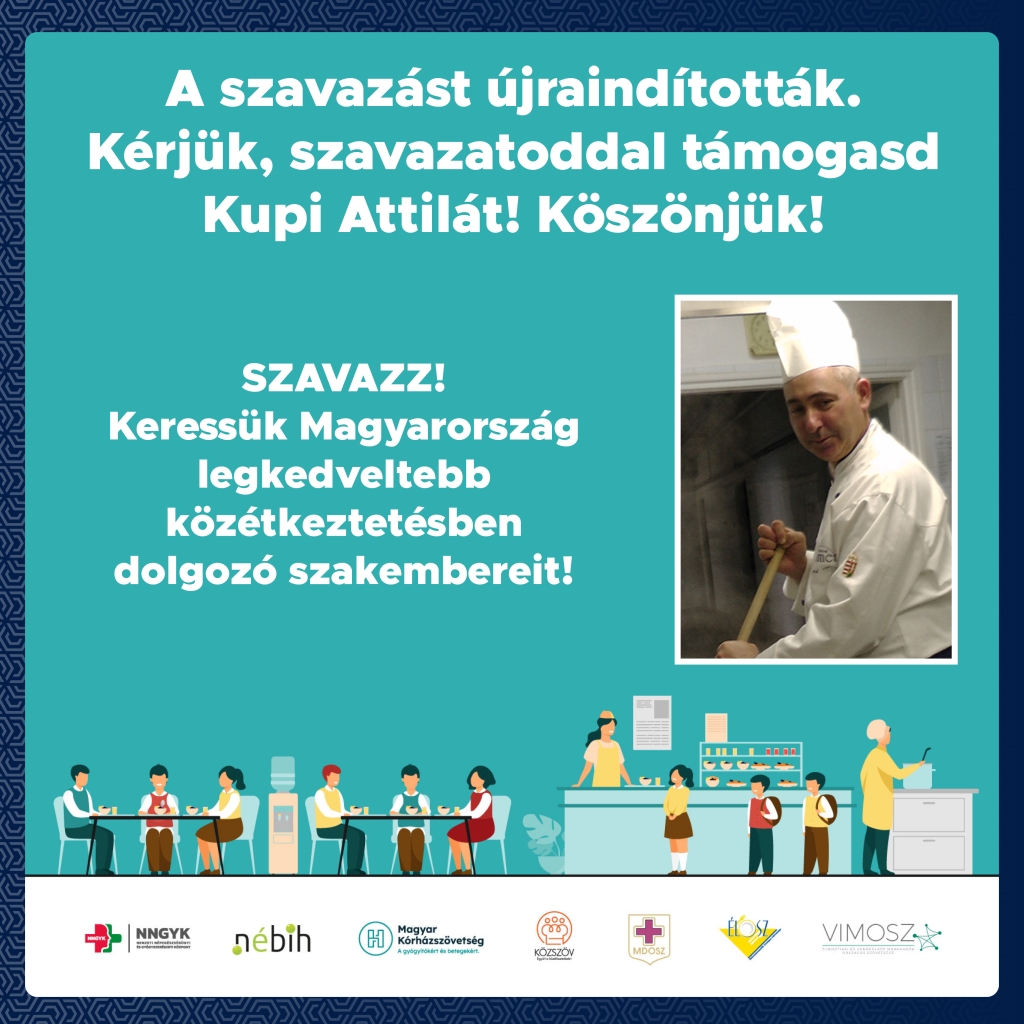 Kérjük, szavazatoddal támogasd  Kupi Attilát! Köszönjük!