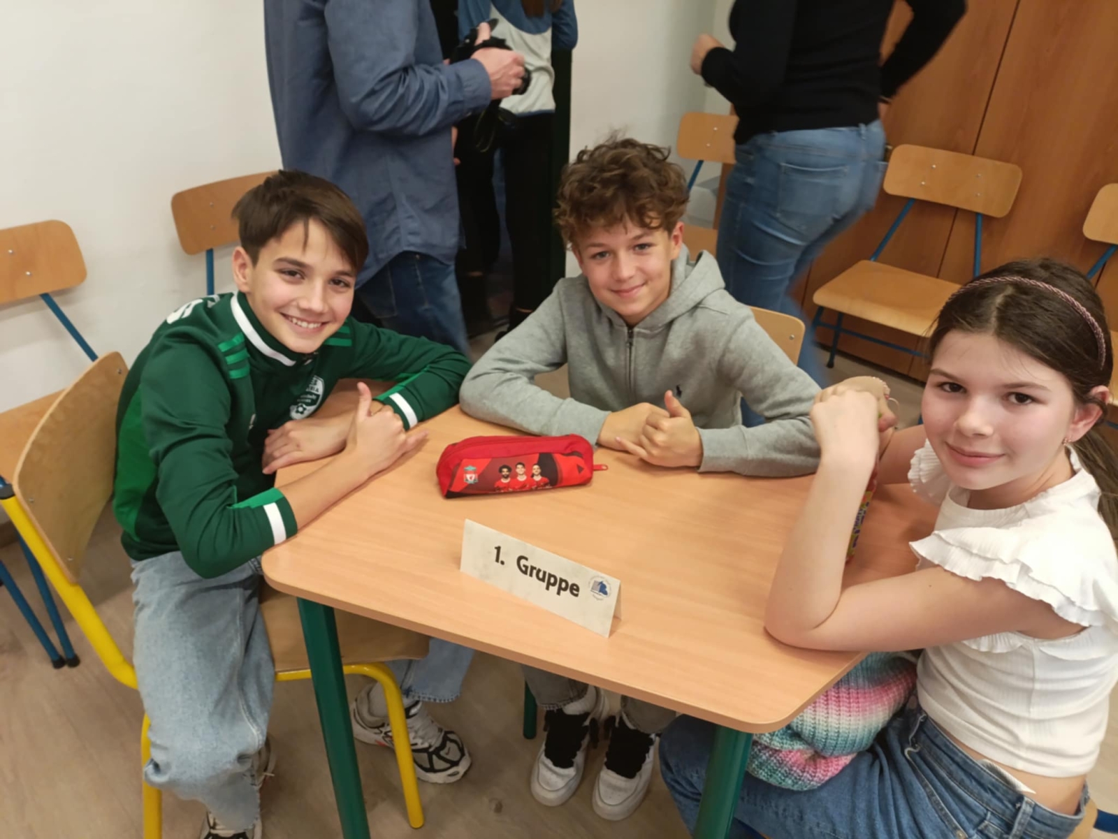 Német nyelvi csapatversenyen 2. helyezést ért el 6.évfolyamos csapatunk!