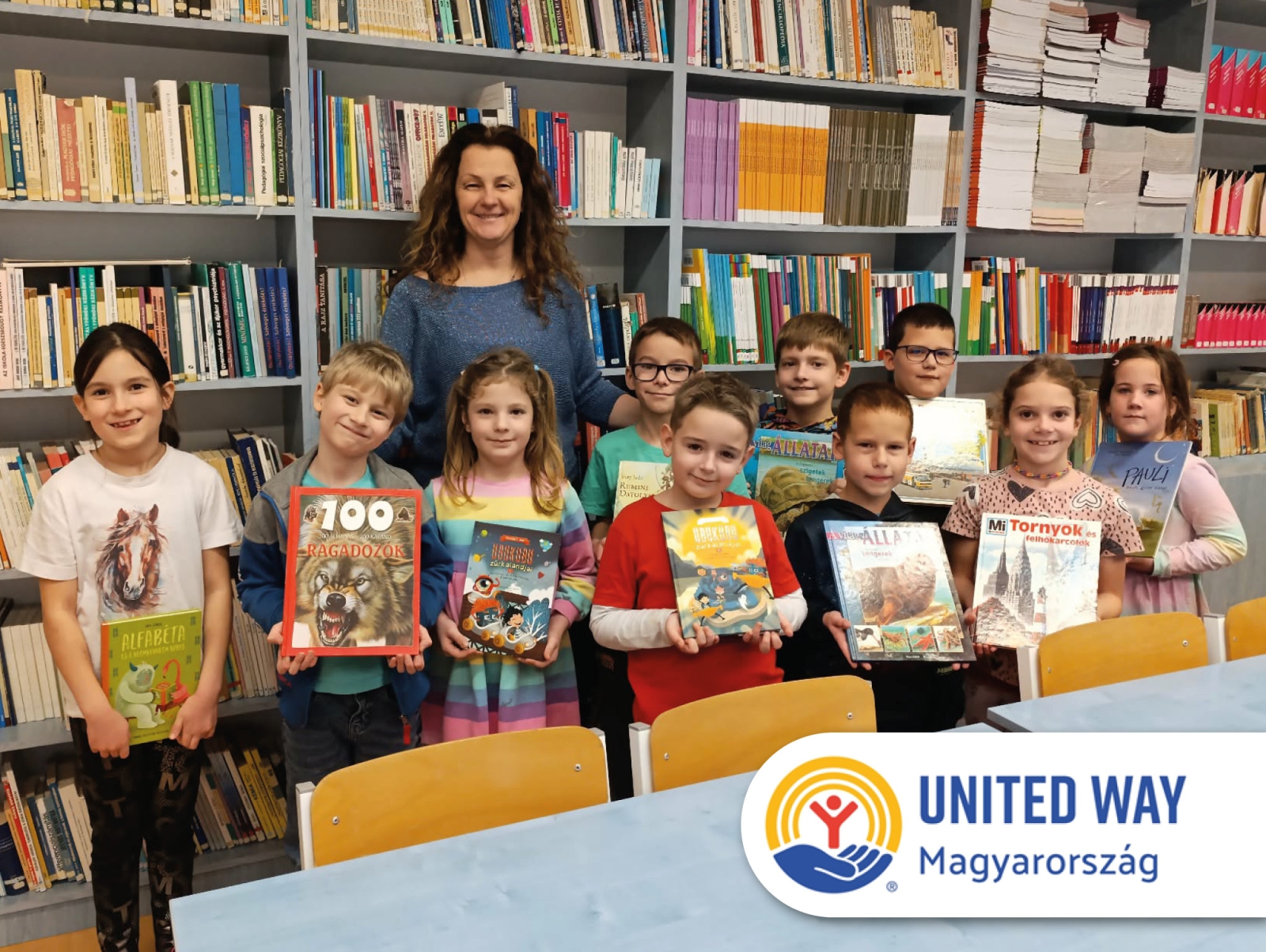 Az olvasás esély teremt pályázaton 67 könyvet nyertünk!