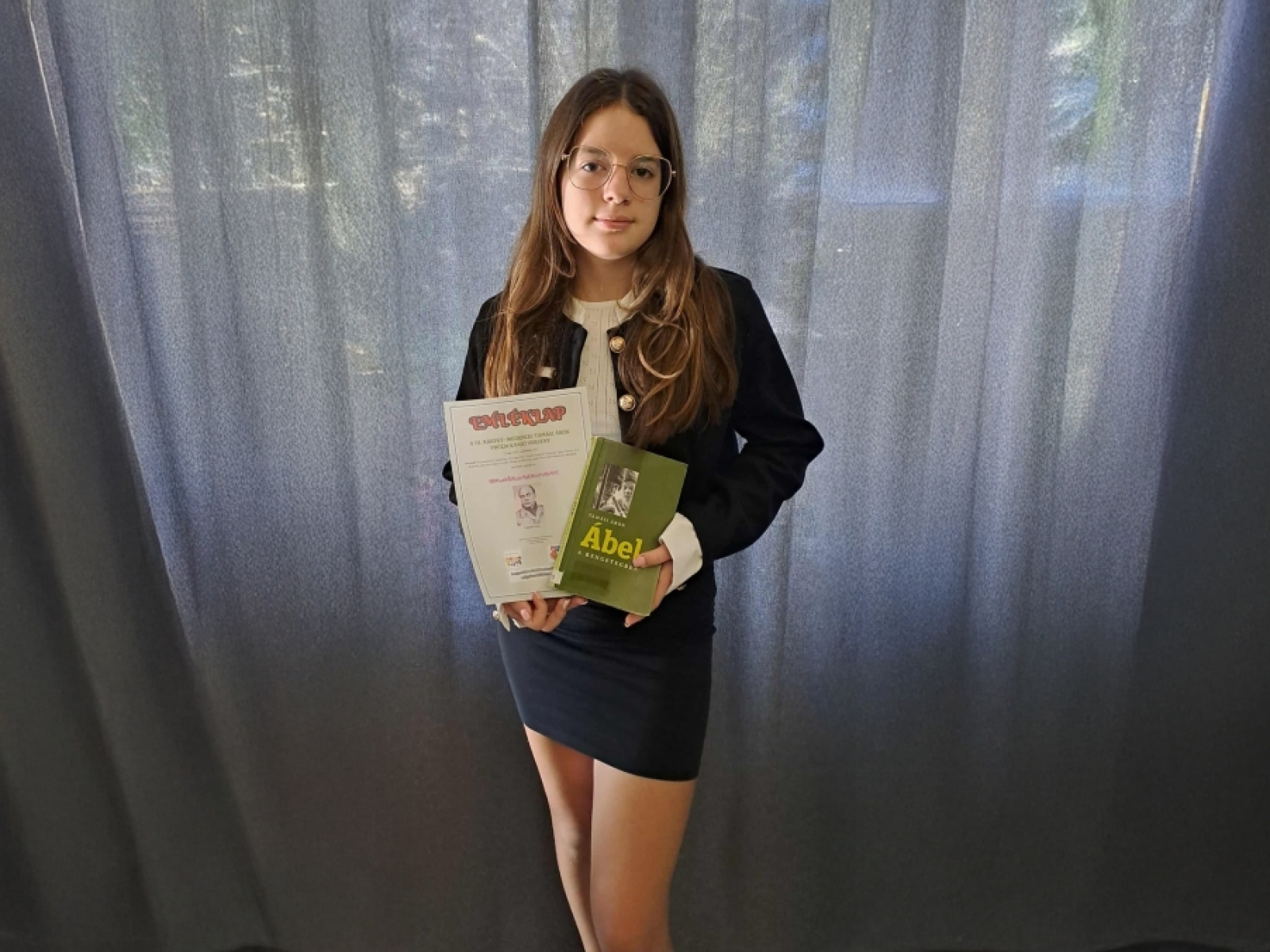 Király Janka a IV. Kárpát-medencei Tamási Áron Prózaolvasó Versenyen