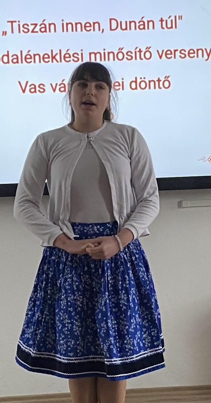 "Tiszán innen, Dunán túl.." országos népdaléneklési verseny Vas Vármegyei döntője