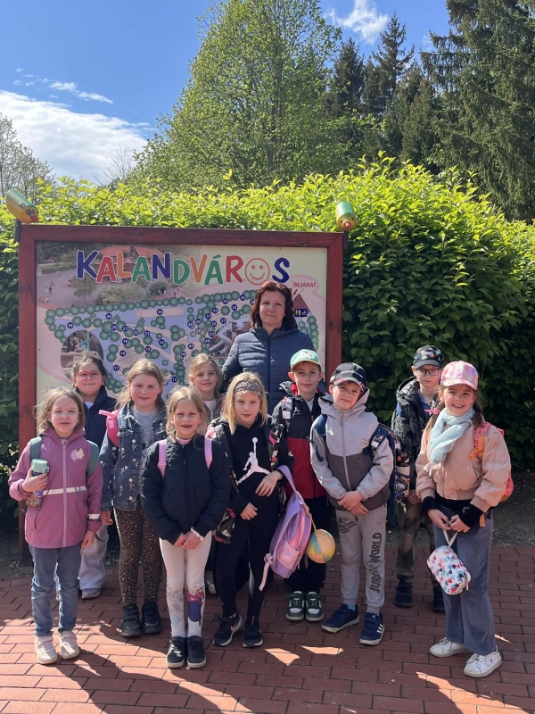 Kincskereső Alapítvány jutalomkirándulása 1-2.évfolyamon