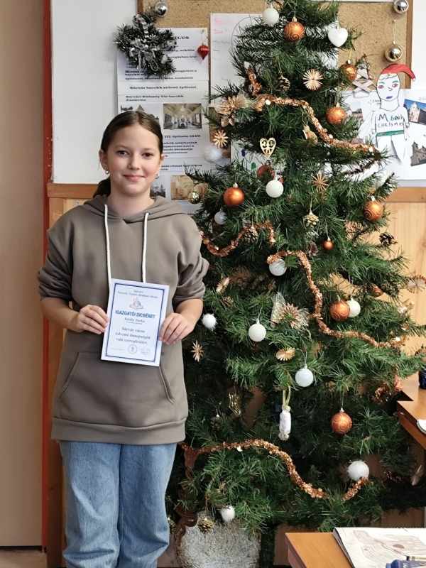 Karácsonyi műsor iskolánkban