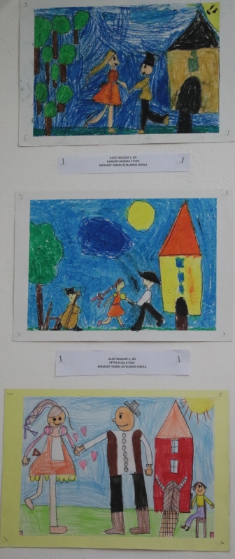 2.c osztályos sikerek a "Múlt a jelenben" c. képzőművészeti pályázaton