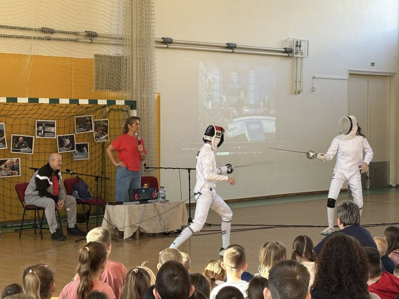 Olimpikon és Világbajnok iskolánkban!