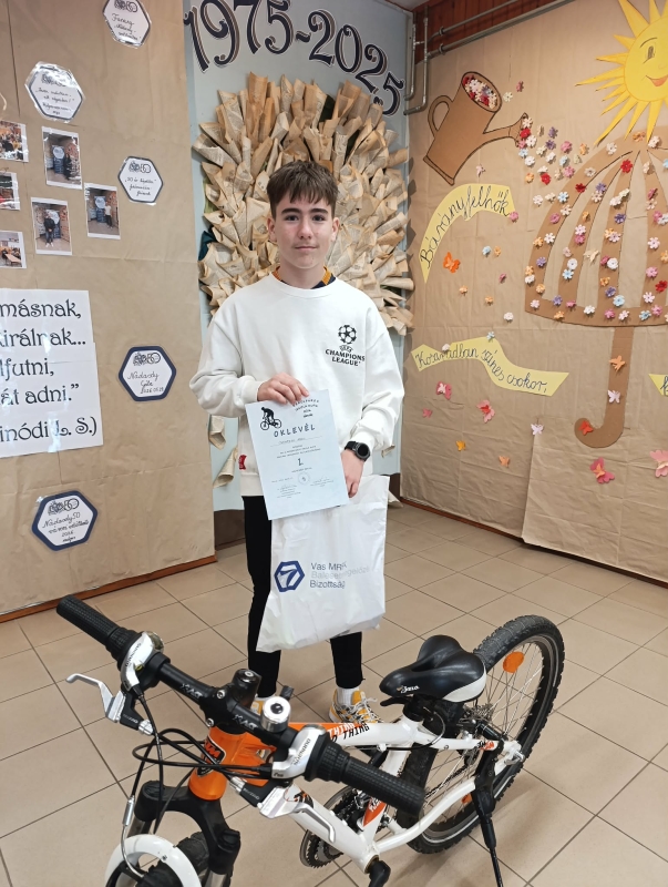 Kerékpáros Iskola Kupa városi fordulója