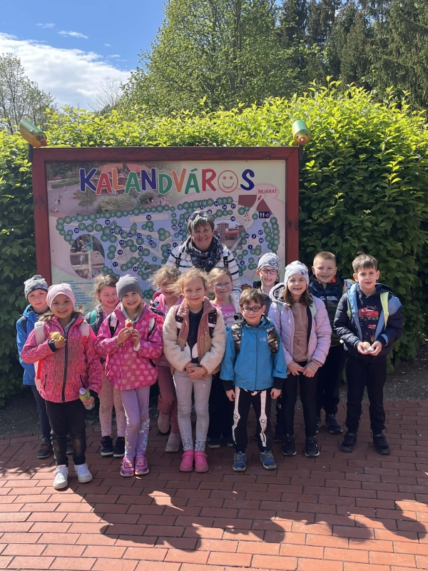 Kincskereső Alapítvány jutalomkirándulása 1-2.évfolyamon