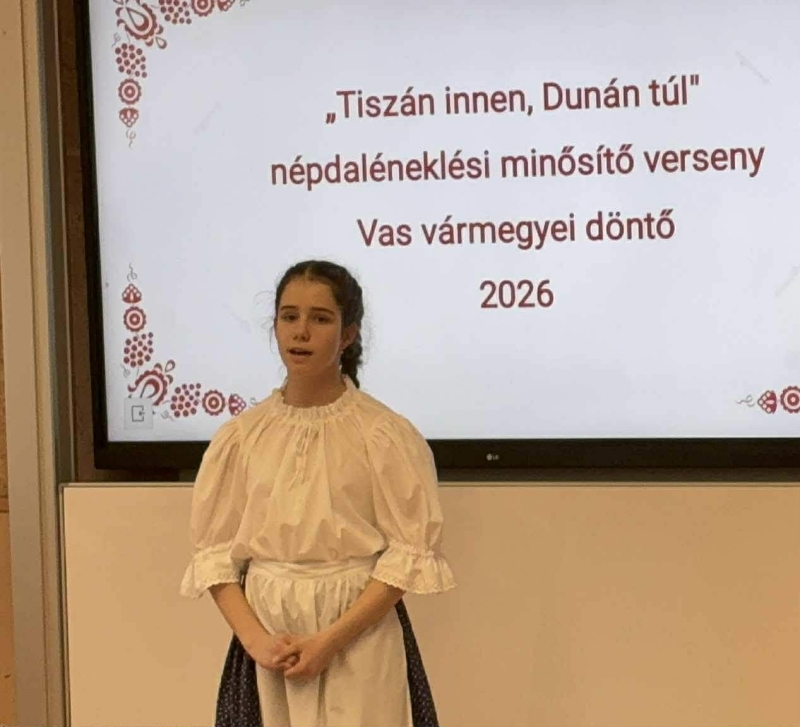 "Tiszán innen, Dunán túl.." országos népdaléneklési verseny Vas Vármegyei döntője