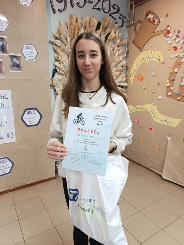 Kerékpáros Iskola Kupa városi fordulója