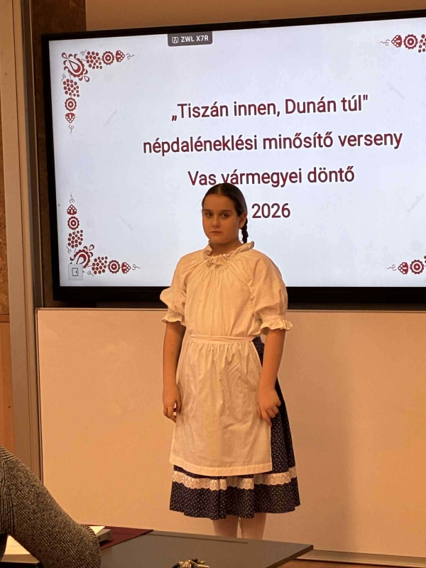 "Tiszán innen, Dunán túl.." országos népdaléneklési verseny Vas Vármegyei döntője