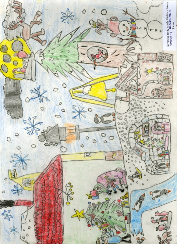 Nádasdy Kulturális Központ adventi rajzpályázata