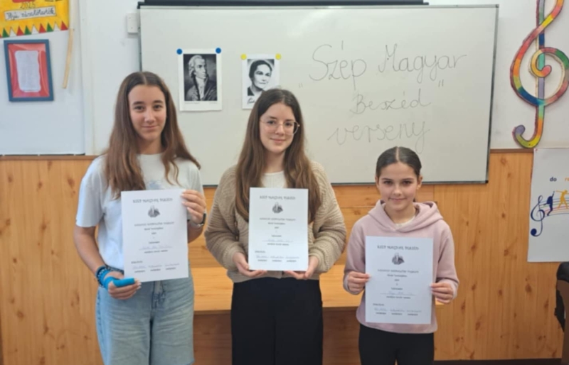 „Szép Magyar Beszéd” iskolai fordulója 