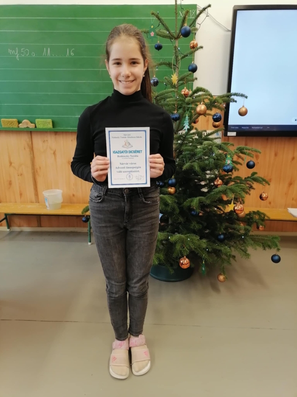 Karácsonyi műsor iskolánkban