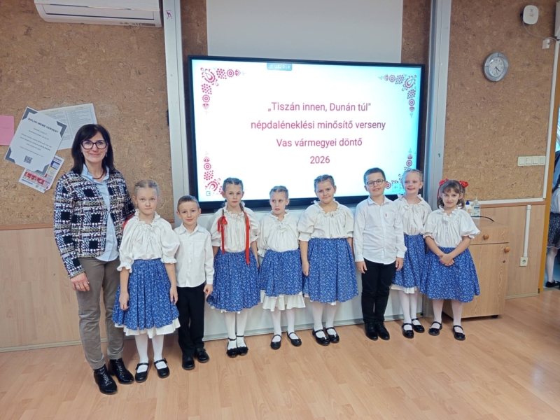 "Tiszán innen, Dunán túl.." országos népdaléneklési verseny Vas Vármegyei döntője