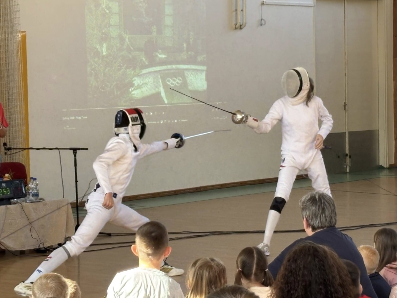 Olimpikon és Világbajnok iskolánkban!