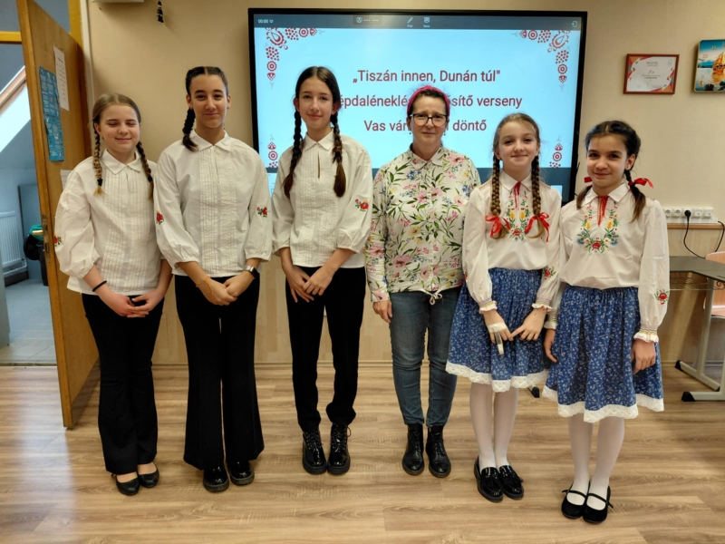 "Tiszán innen, Dunán túl.." országos népdaléneklési verseny Vas Vármegyei döntője