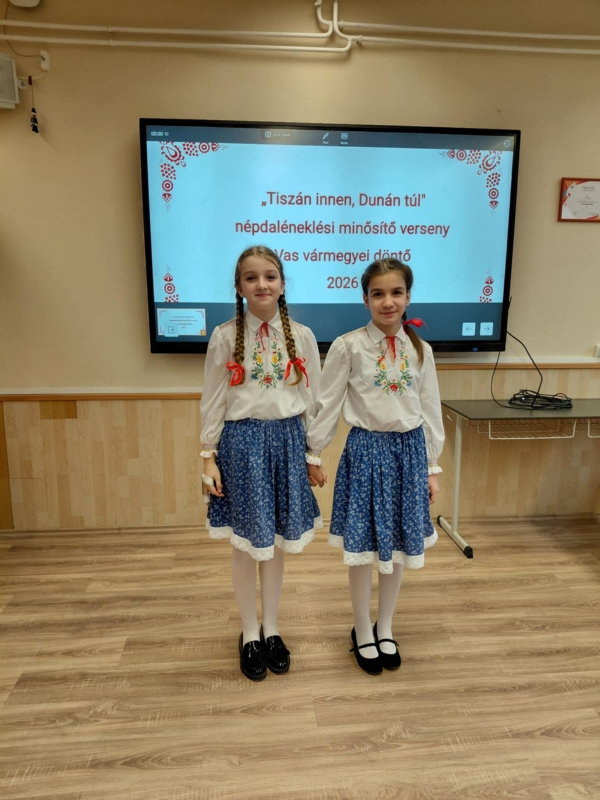"Tiszán innen, Dunán túl.." országos népdaléneklési verseny Vas Vármegyei döntője