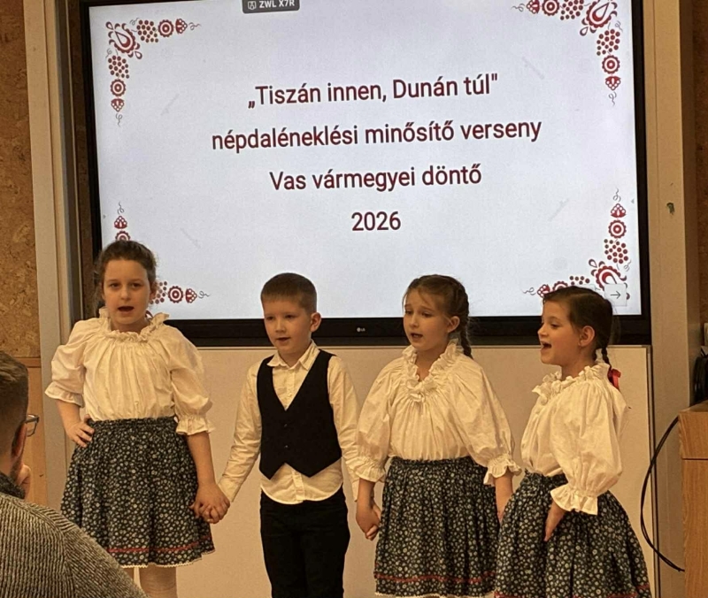 "Tiszán innen, Dunán túl.." országos népdaléneklési verseny Vas Vármegyei döntője