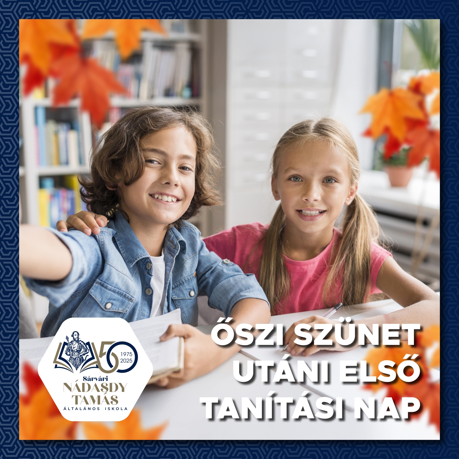 Őszi szünet utáni első tanítási nap