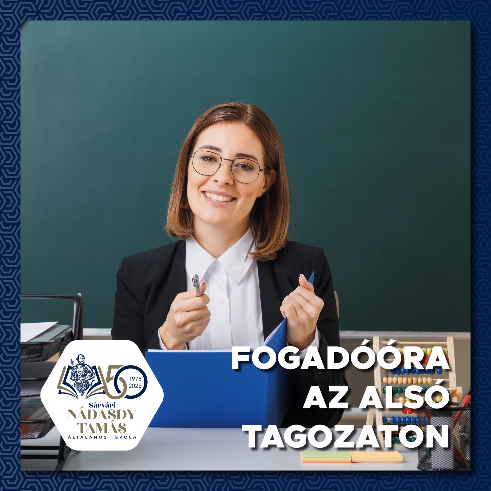 Fogadóóra alsó tagozaton 