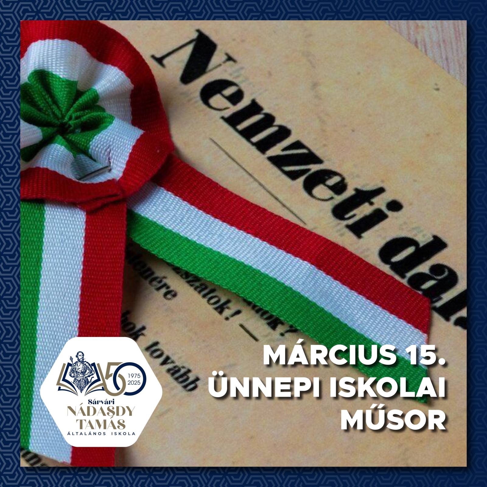 Március 15. Ünnepi iskolai műsor