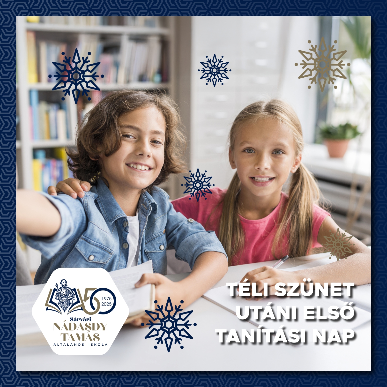 Téli szünet utáni első tanítási nap