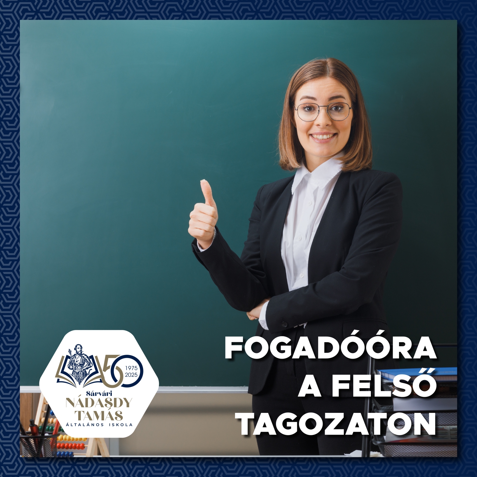 Fogadóóra a felső tagozaton 